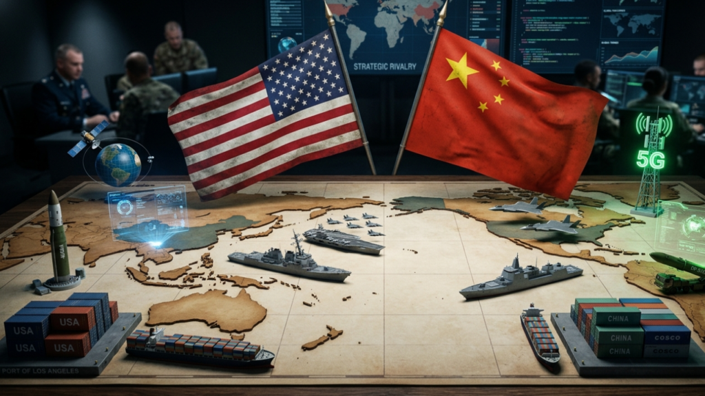The Strategic Rivalry Between the United States and China: Implications for Global Power Dynamics in the 21st Century