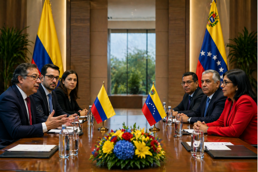 Colombia and Venezuela Hold High-Level Talks on Border, Trade, and Security