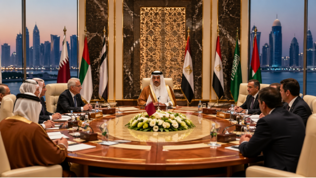 Qatar Mediates New Round of Diplomatic Talks in Regional Crisis
